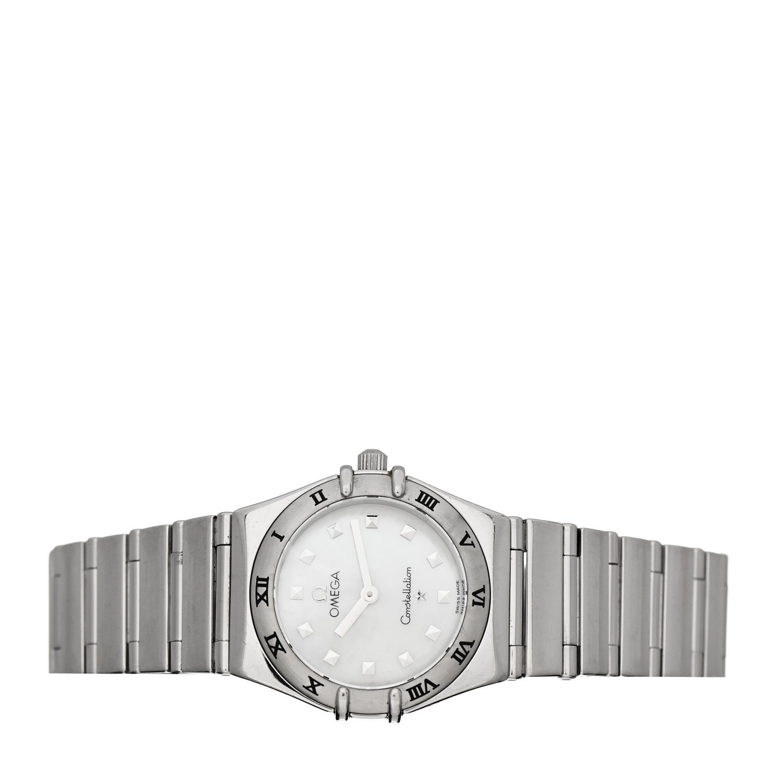 Omega Stainless Steel Mother of Pearl 22mm Constellation My Choice Quartz Watch 795.1243 2 of 5