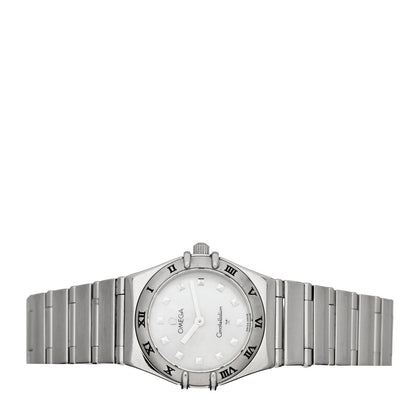 Omega Stainless Steel Mother of Pearl 22mm Constellation My Choice Quartz Watch 795.1243 2 of 5