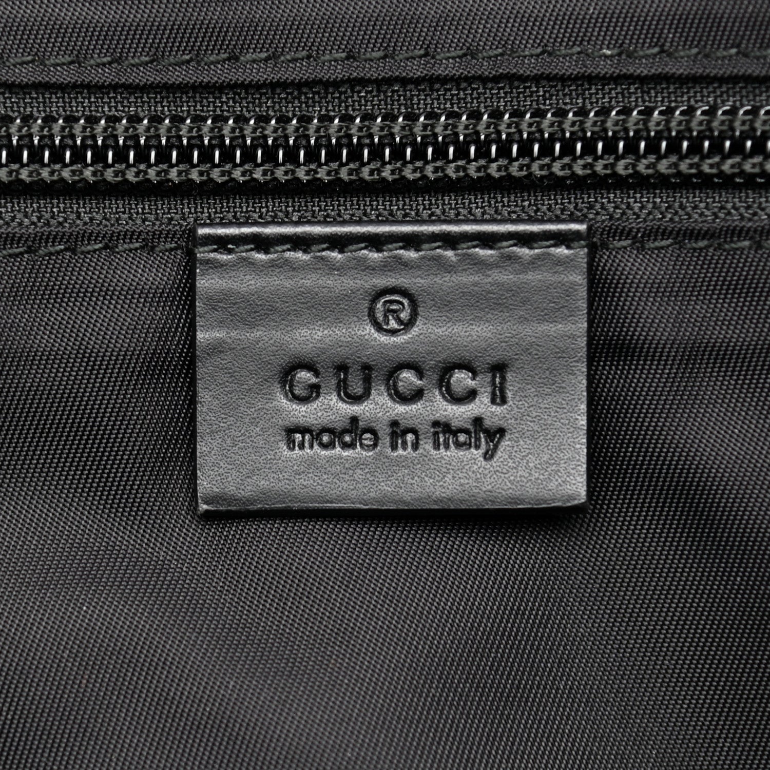 Gucci GG Supreme Monogram Calfskin Web Medium Flat Messenger Bag Beige Ebony Black 6 of 12
