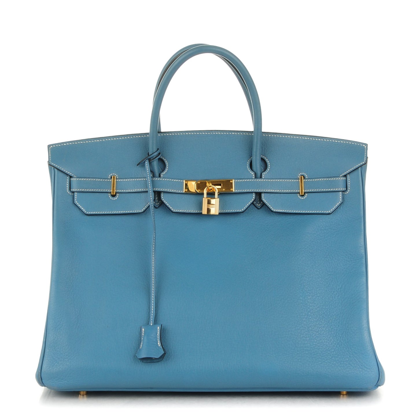 Togo Birkin 40 Blue Jean