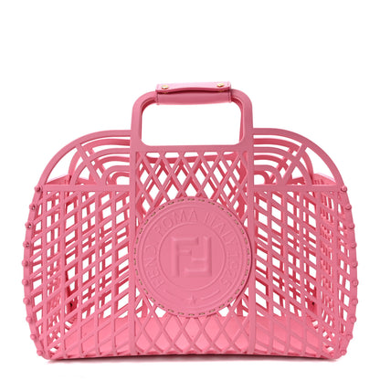 Fendi Recycled Plastic Vitello Liberty Matte Medium Fendi Basket Rosa 1 of 10