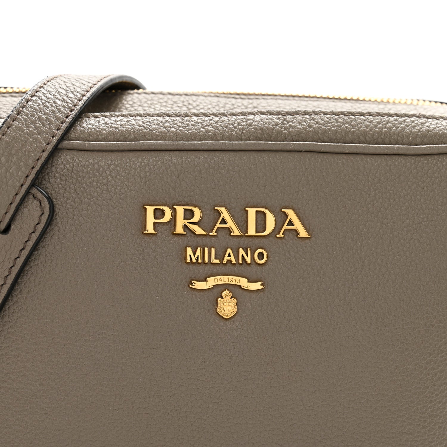 Prada Vitello Phenix Camera Bag Argilla 1620598 – FASHIONPHILE