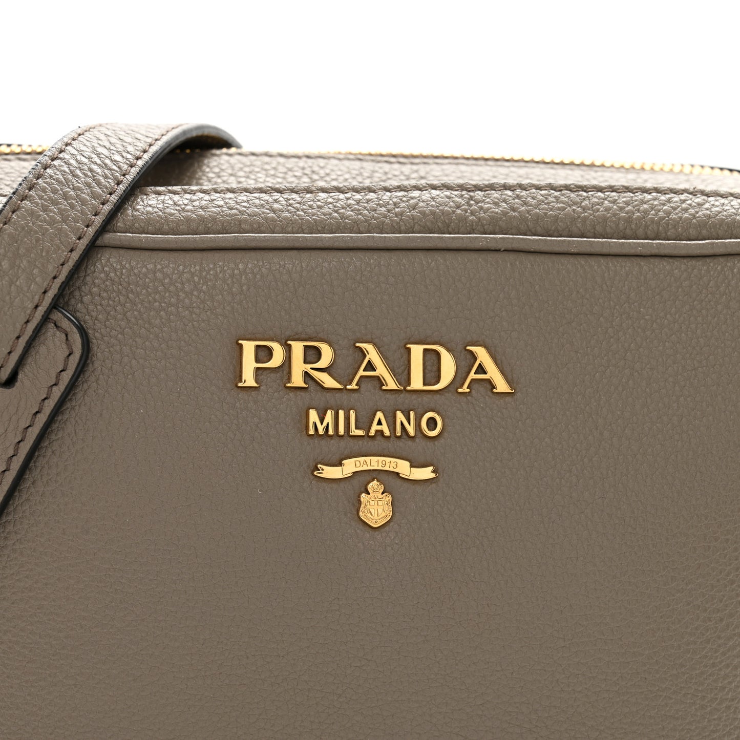 Vitello Phenix Camera Bag Argilla