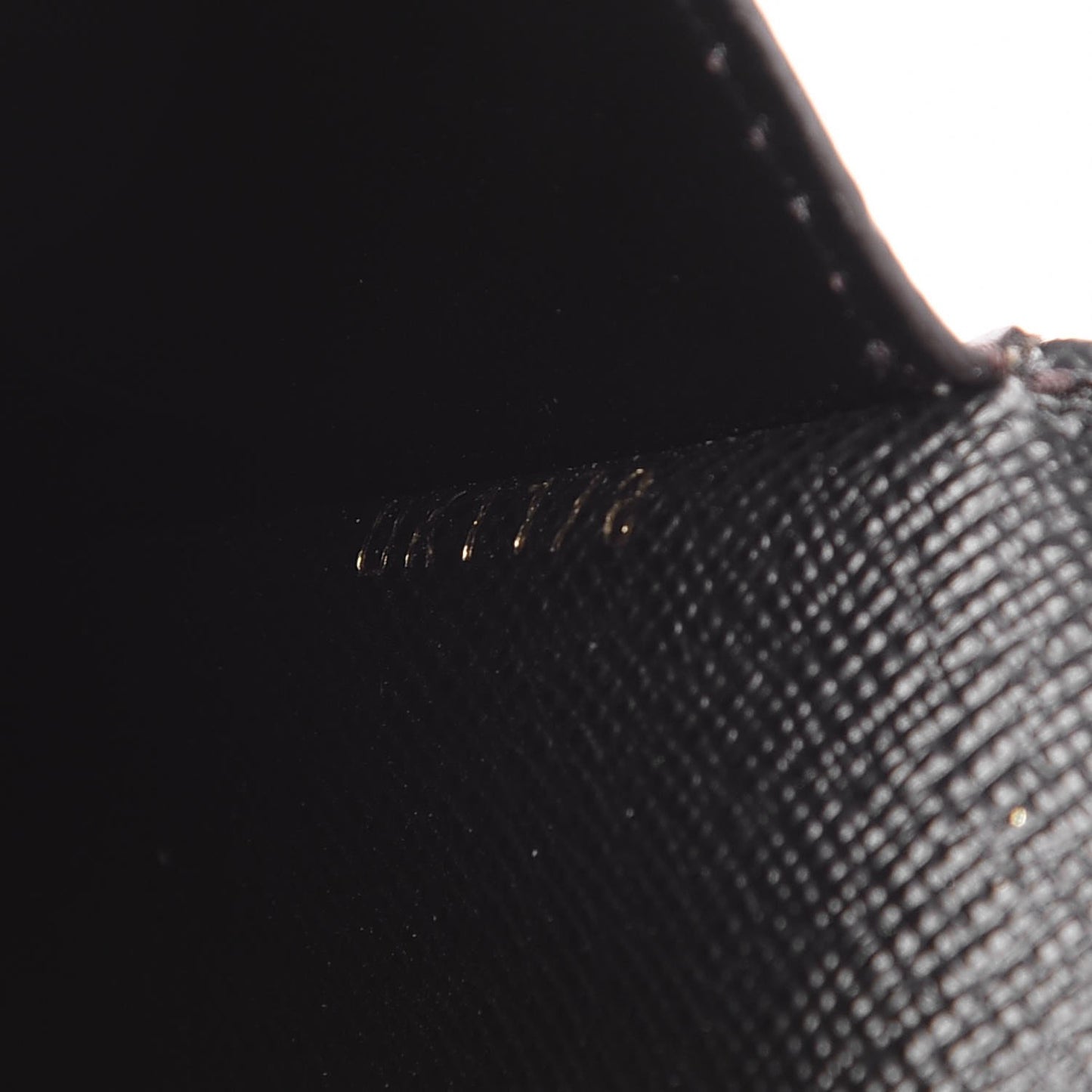 Monogram Daily Organizer Envelope Insert Black