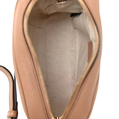 Gucci Pebbled Calfskin Small Soho Disco Bag Camelia 5 of 11
