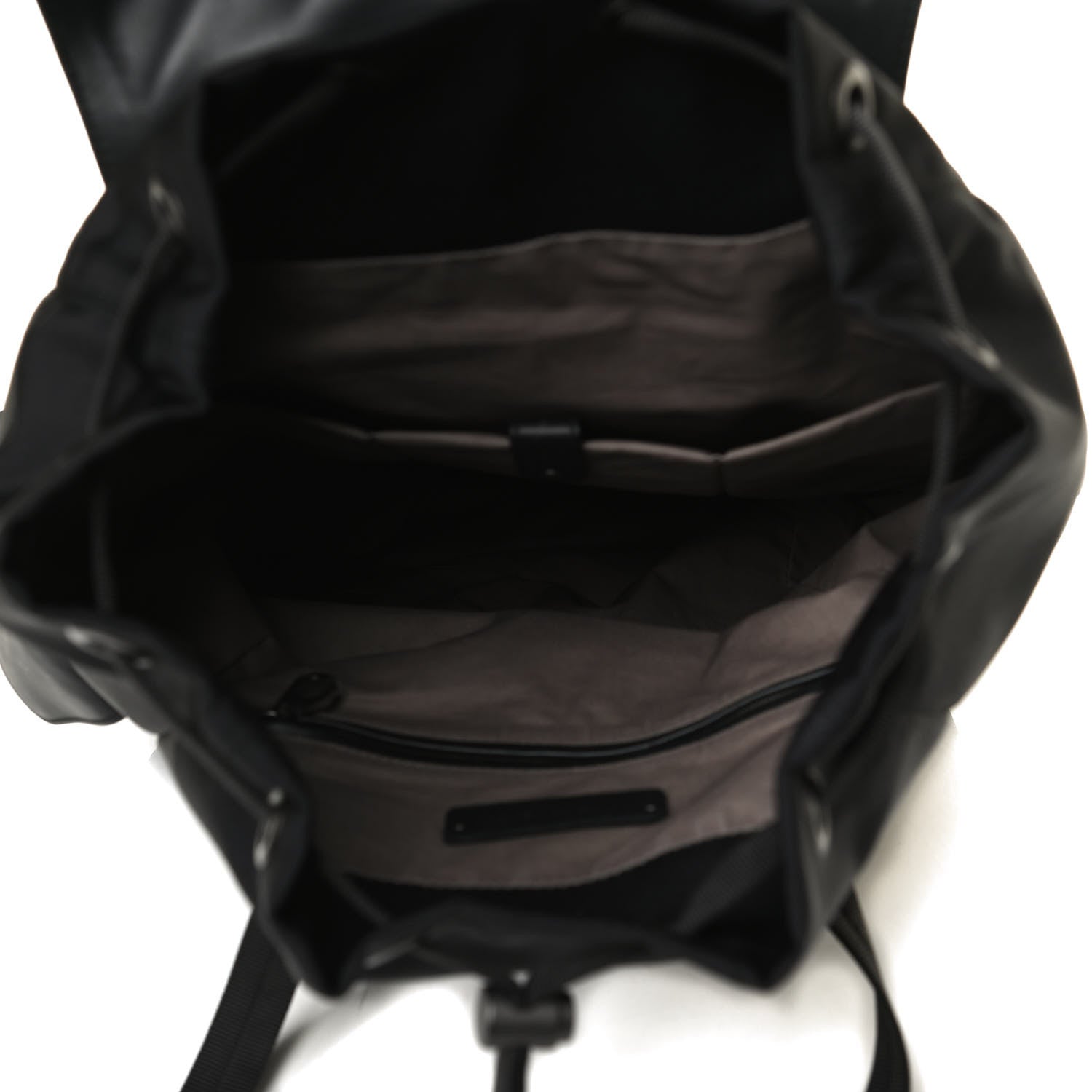 Bottega Veneta Canvas Calfskin Intrecciato Sassolungo Backpack 4 of 12