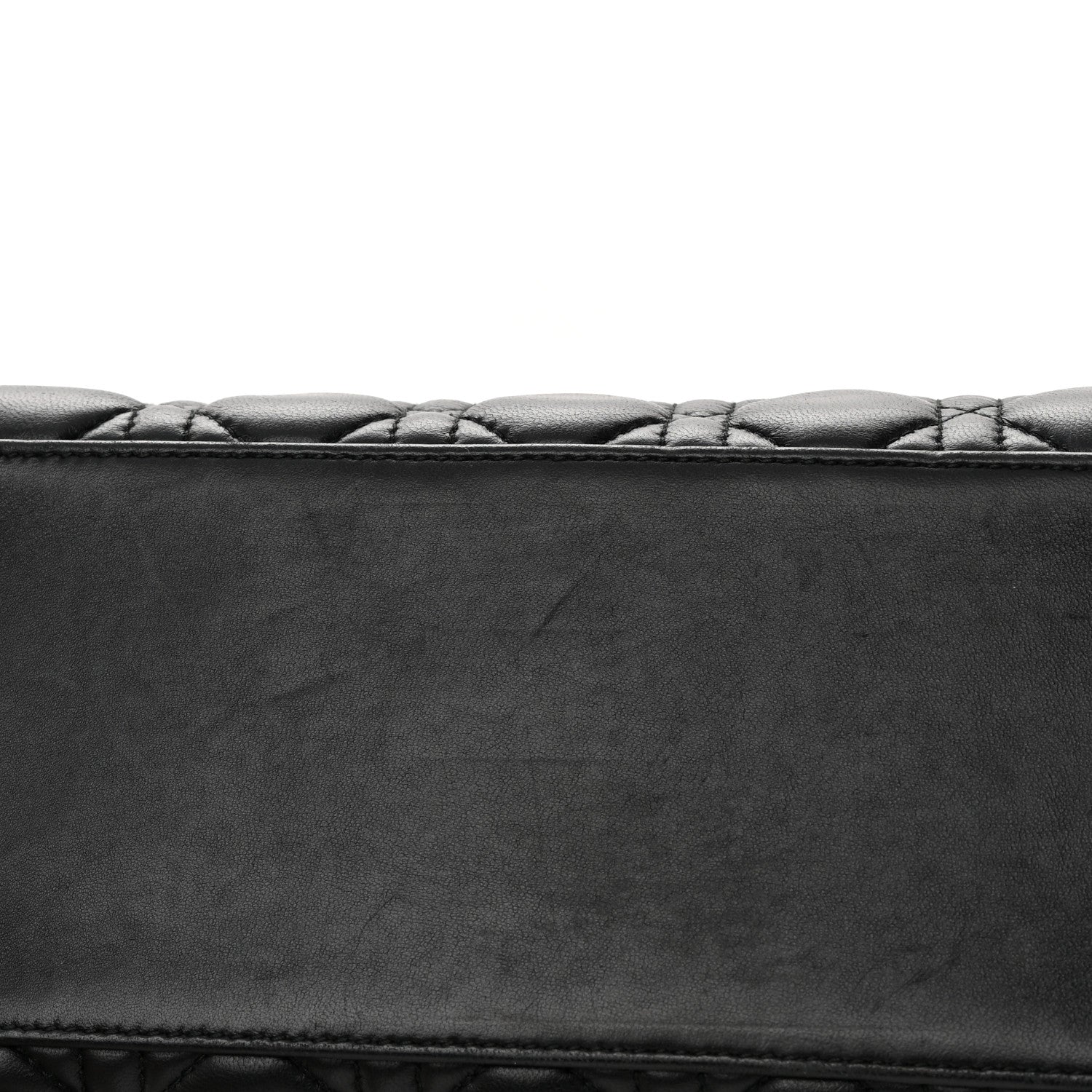 Christian Dior Lambskin Cannage Medium Lady Dior Black 11 of 15