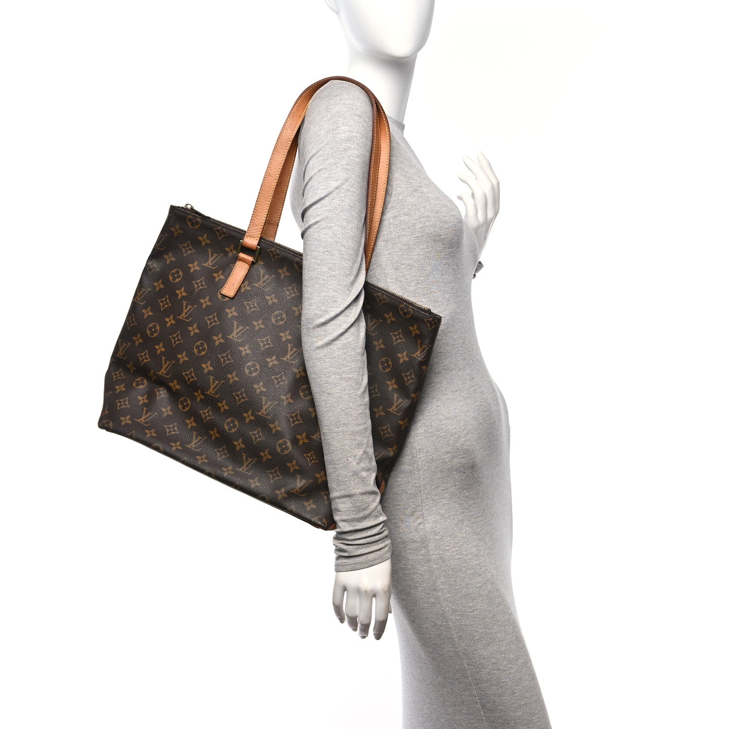 Louis Vuitton Monogram Cabas Mezzo 2 of 10