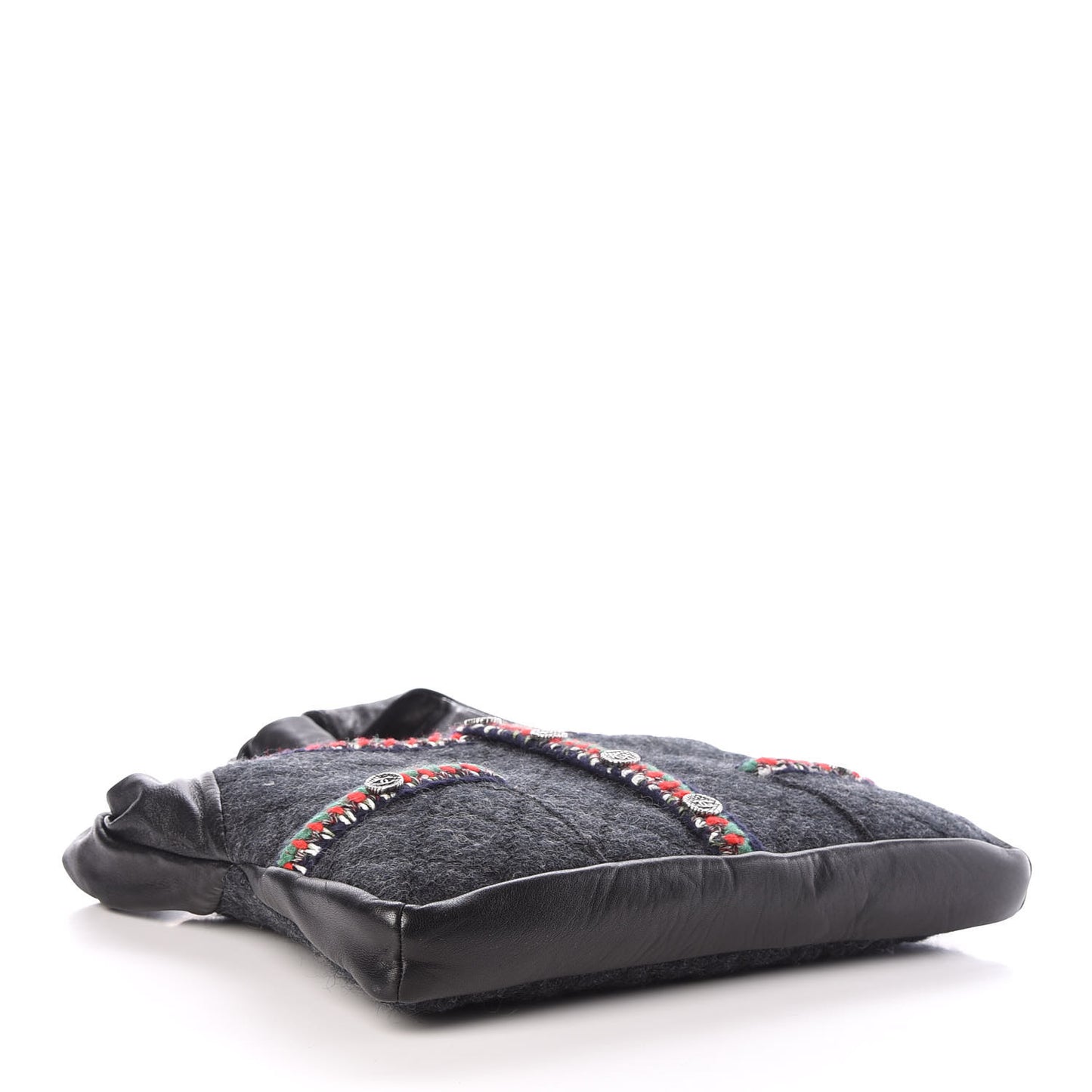 Lambskin Tweed Small Girl Bag Multicolor Black