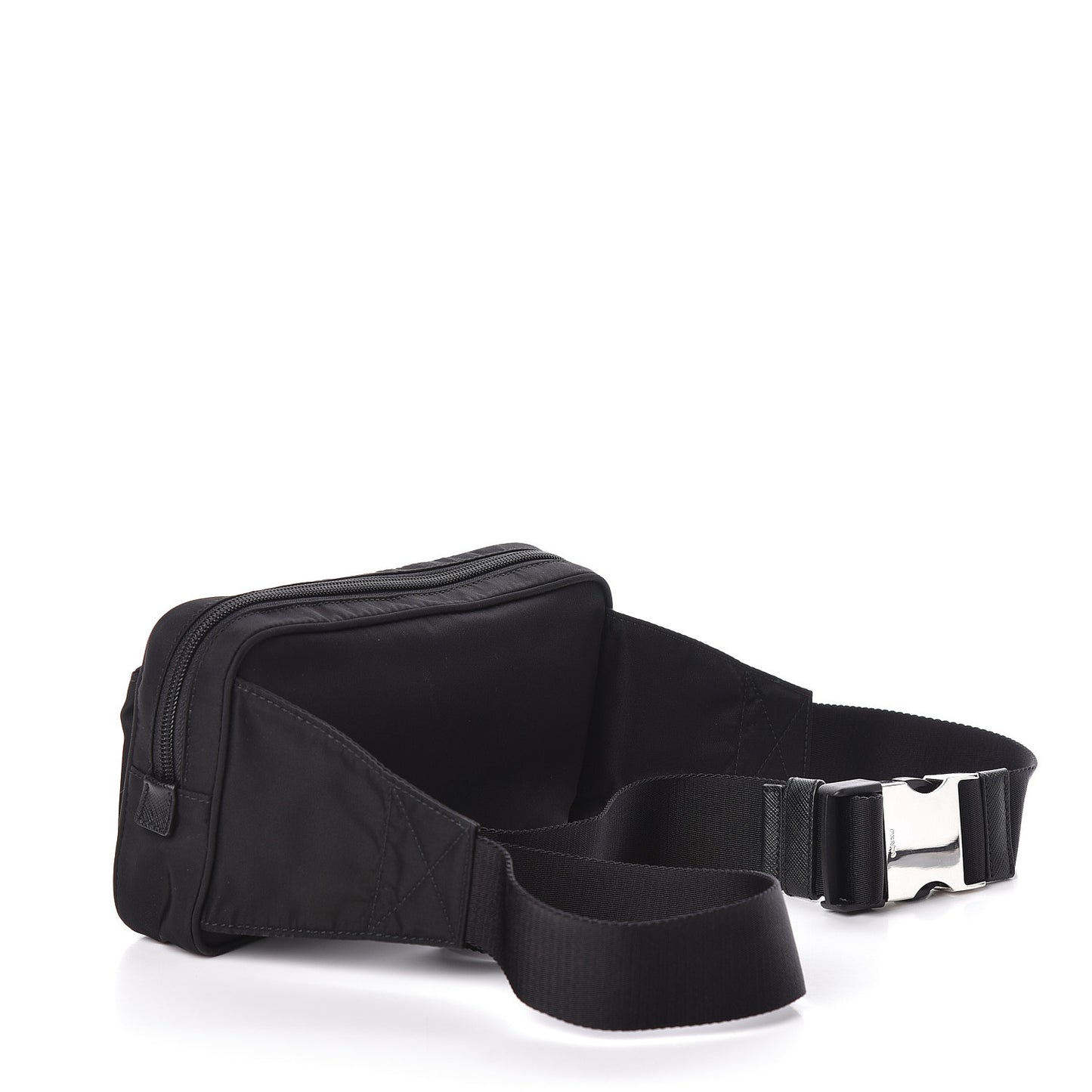 Tessuto Nylon Belt Bag Black