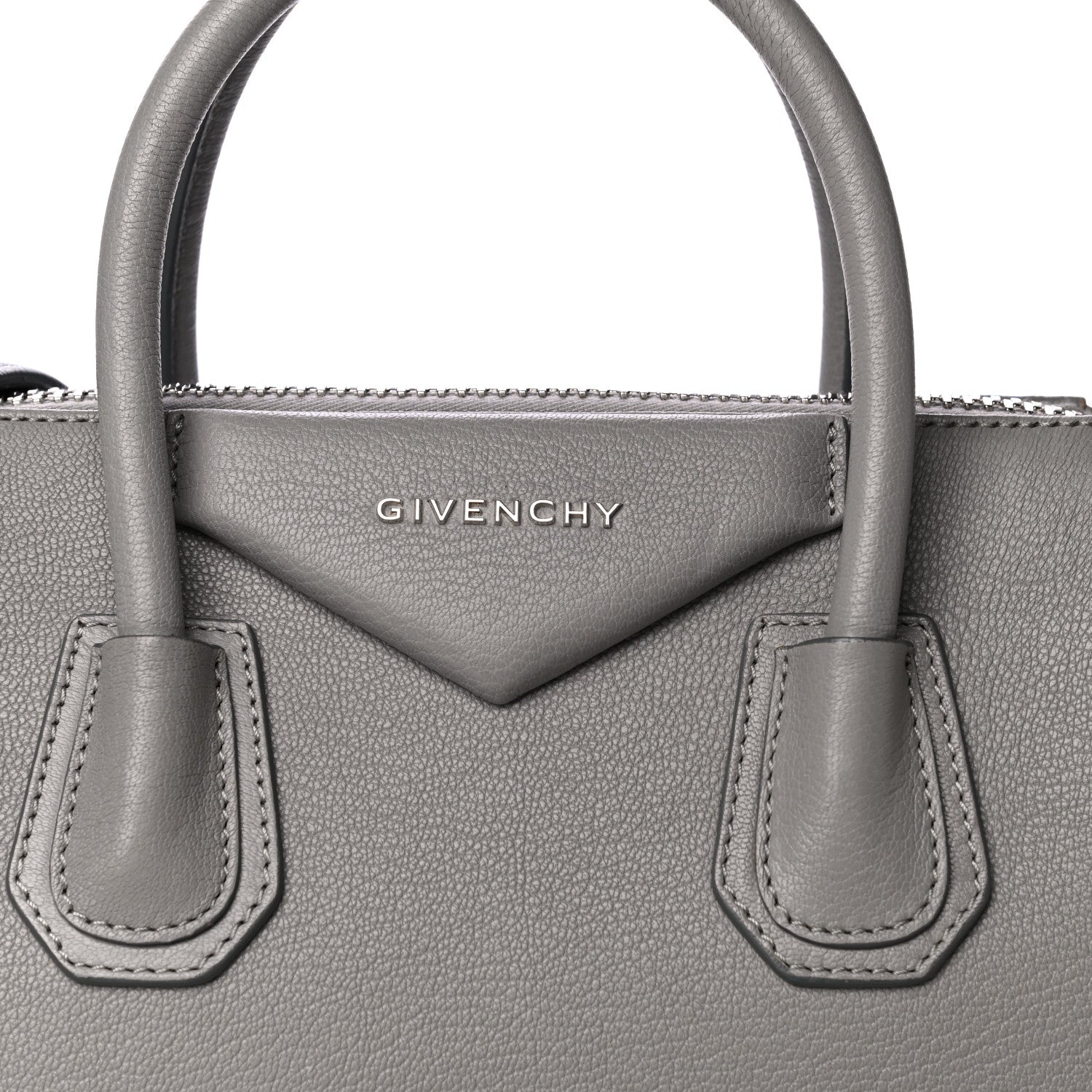 Givenchy Sugar Goatskin Small Antigona Pearl Grey 8 of 11