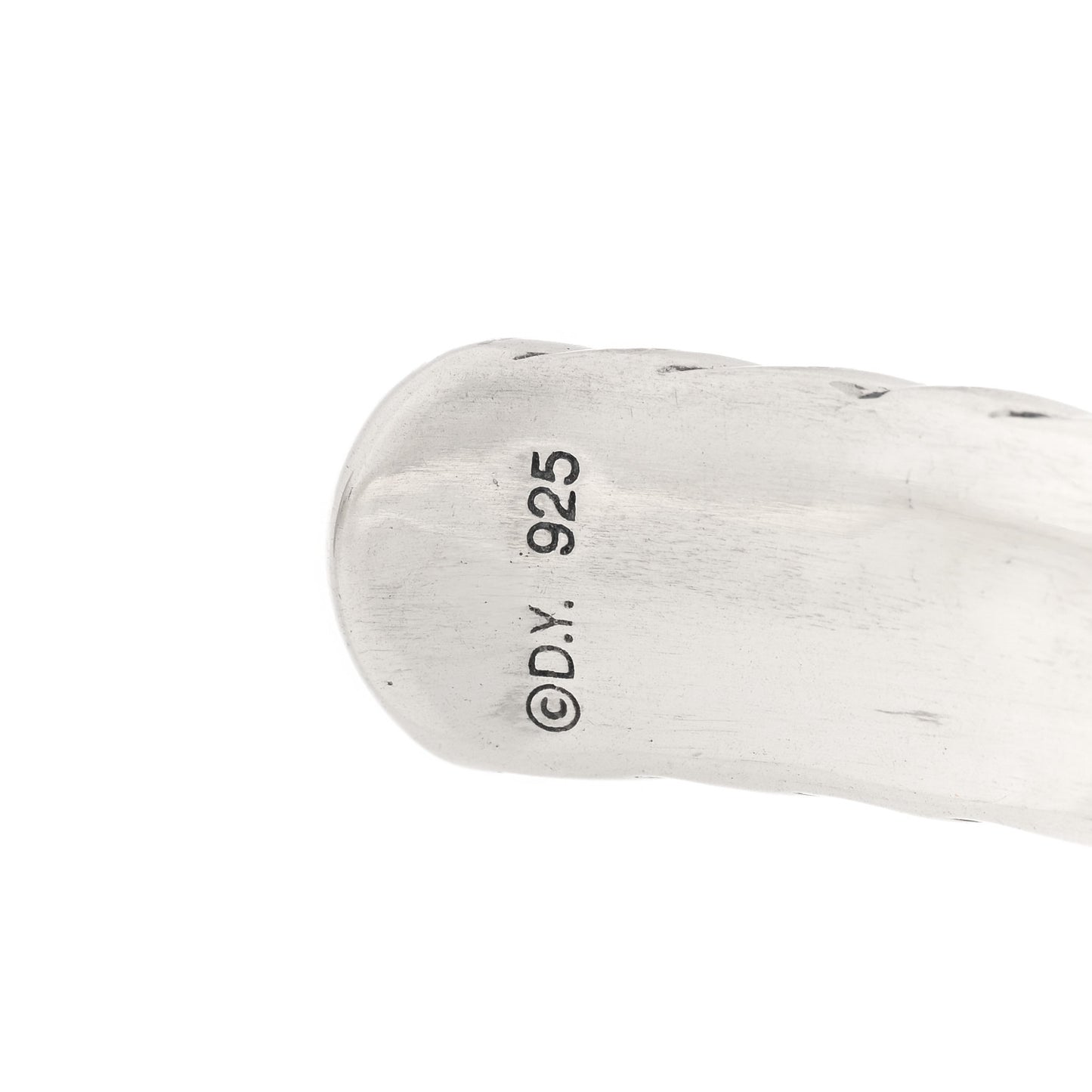 Sterling Silver 10mm Chevron Woven Kick Cuff Bracelet