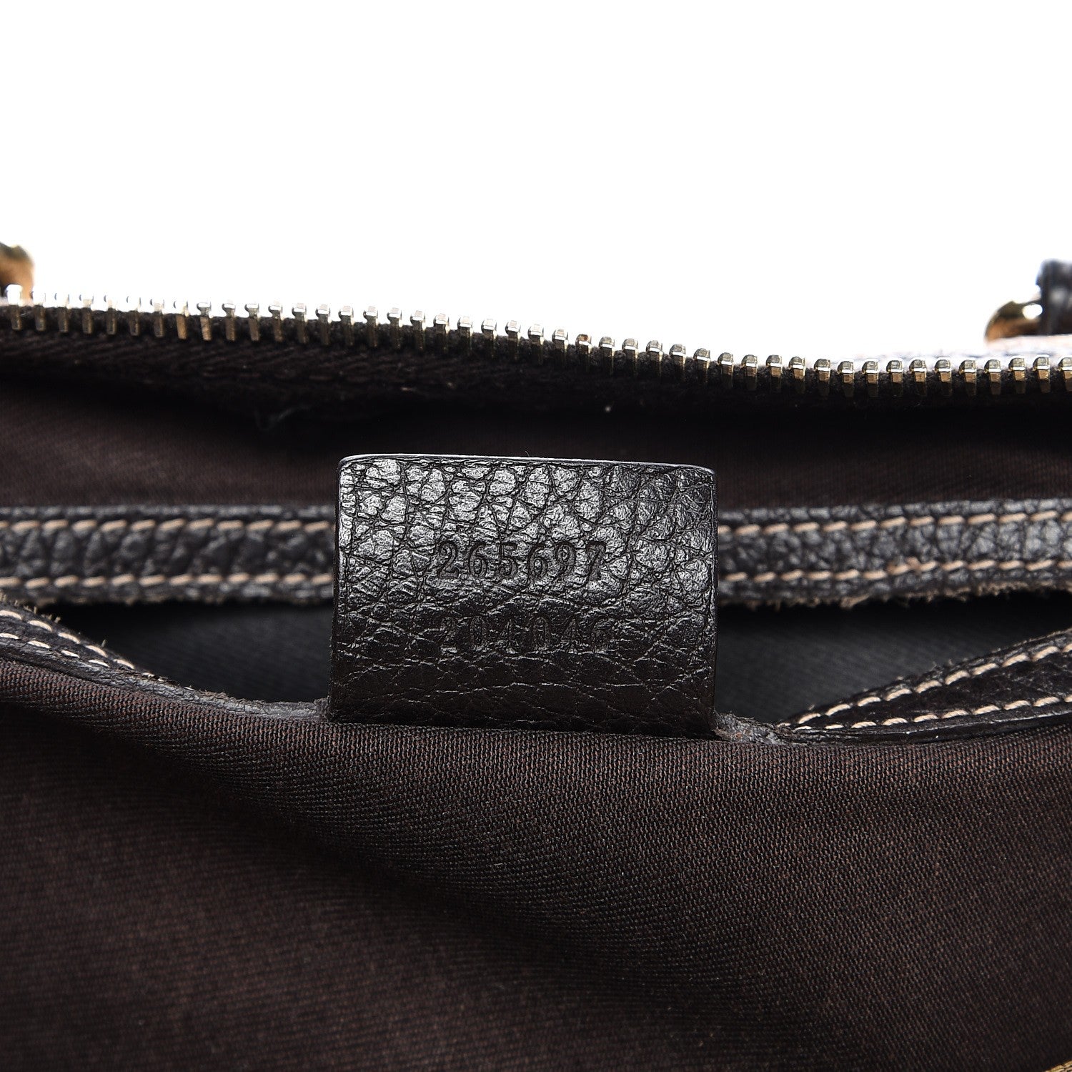 Gucci Crystal Monogram Medium Joy Boston Dark Brown 8 of 24