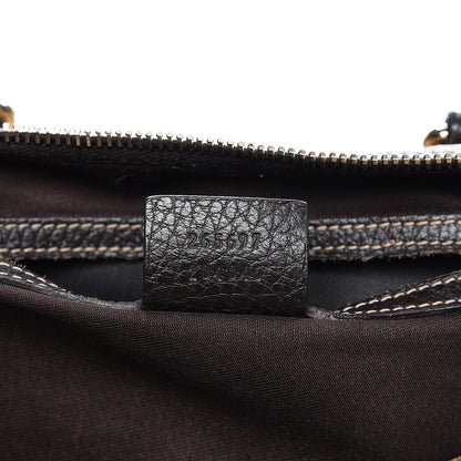 Gucci Crystal Monogram Medium Joy Boston Dark Brown 8 of 24