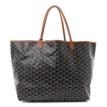Goyard Goyardine Saint Louis GM Black Gold 1 of 14