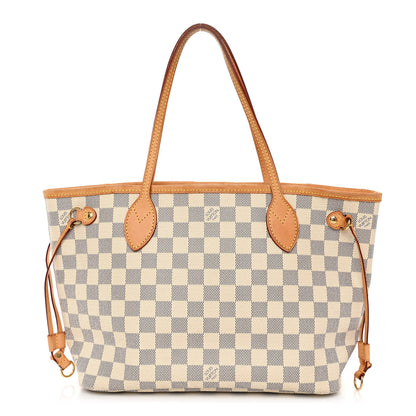 Louis Vuitton LOUIS VUITTON Damier Azur Neverfull PM 1 of 14
