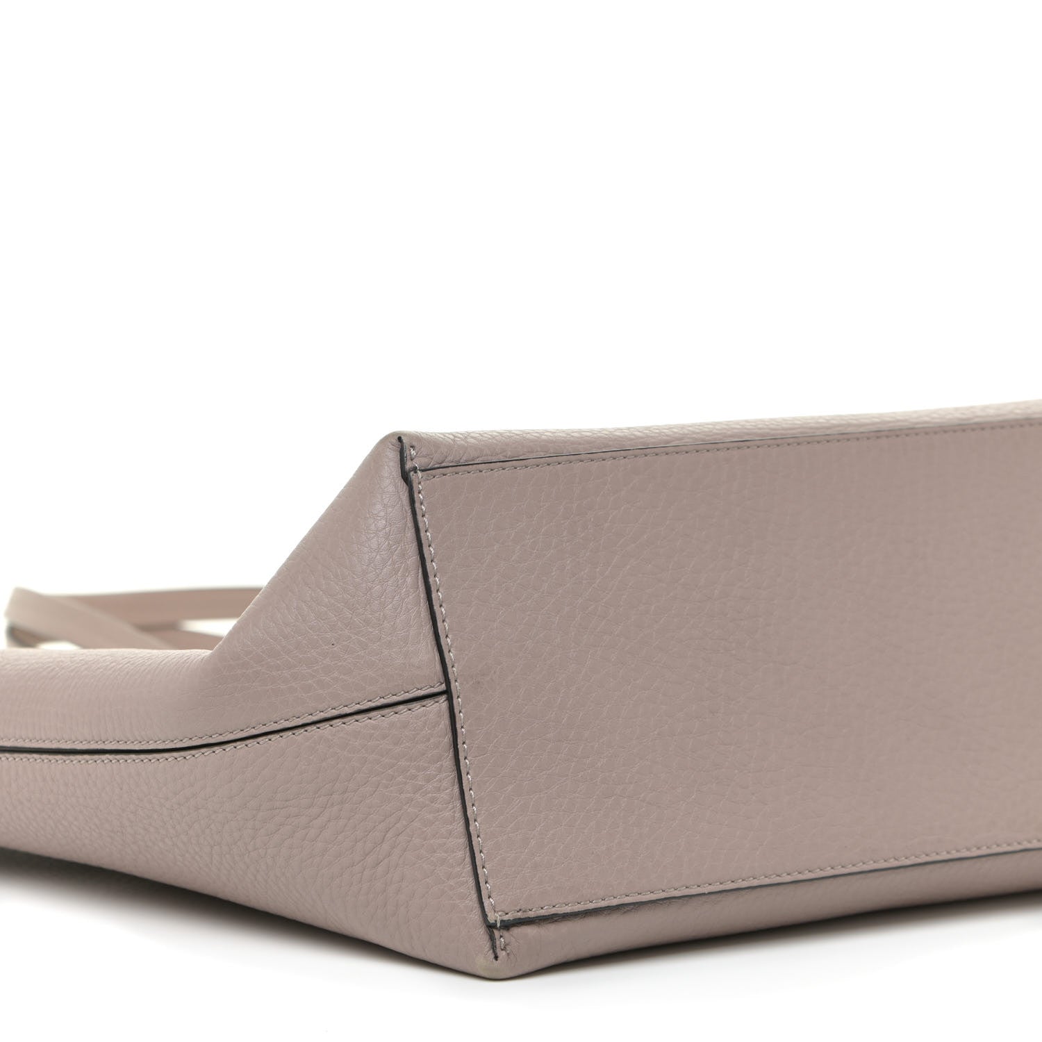 Valentino Garavani Grained Calfskin Rockstud Shoulder Tote Poudre 8 of 13