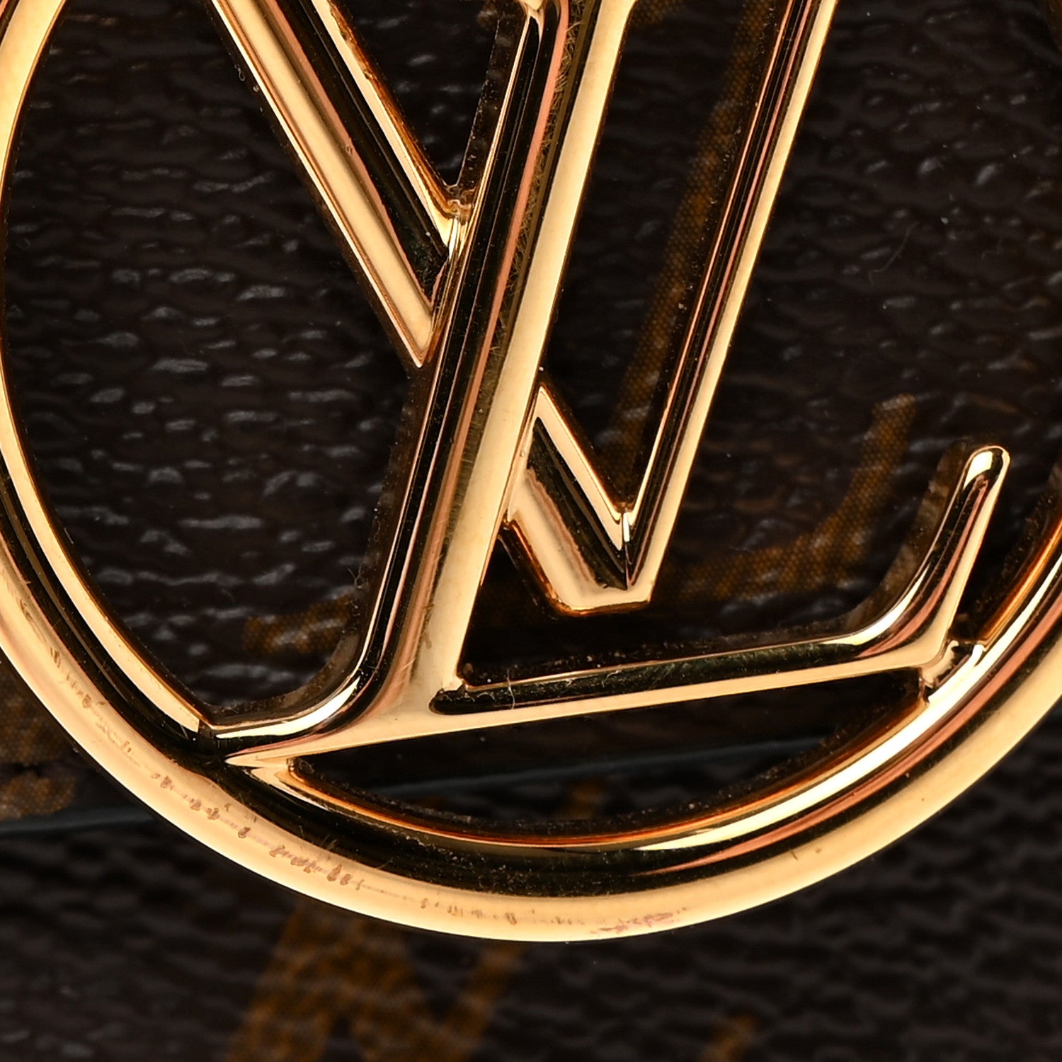 Louis Vuitton Monogram Epi 35mm LV Circle Reversible Belt 80 32 Black 7 of 7