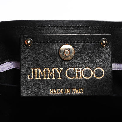 Jimmy Choo Glazed Canvas Large Printed Scarlet Tote 5 of 7