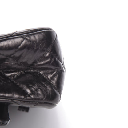 Chanel Metallic Aged Calfskin Quilted 2.55 Reissue 225 Flap So Black 10 of 15