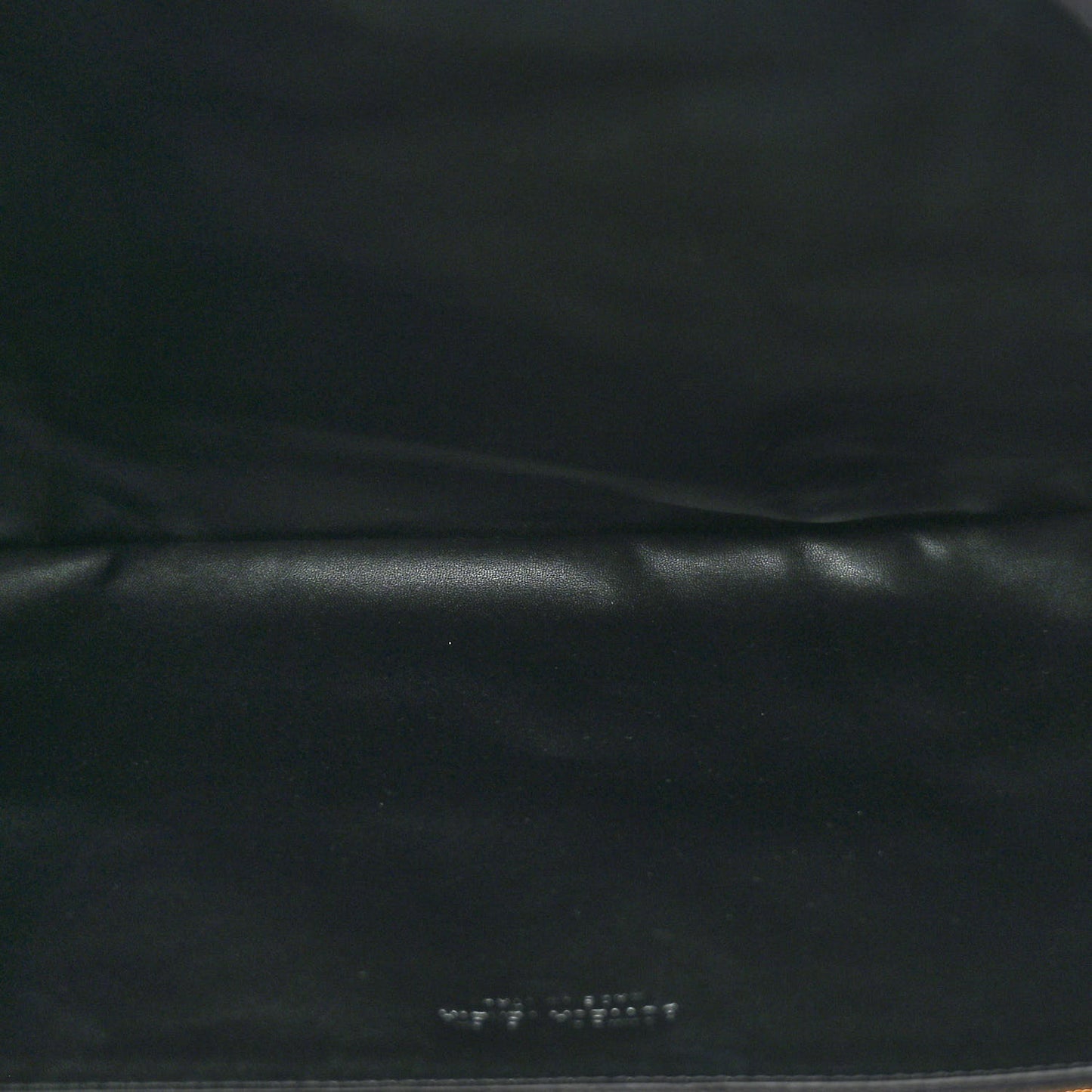 Silky Calfskin Large Hop Black