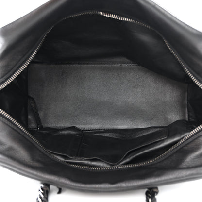 Chanel Deerskin Luxe Ligne Large Bowler Black 5 of 12