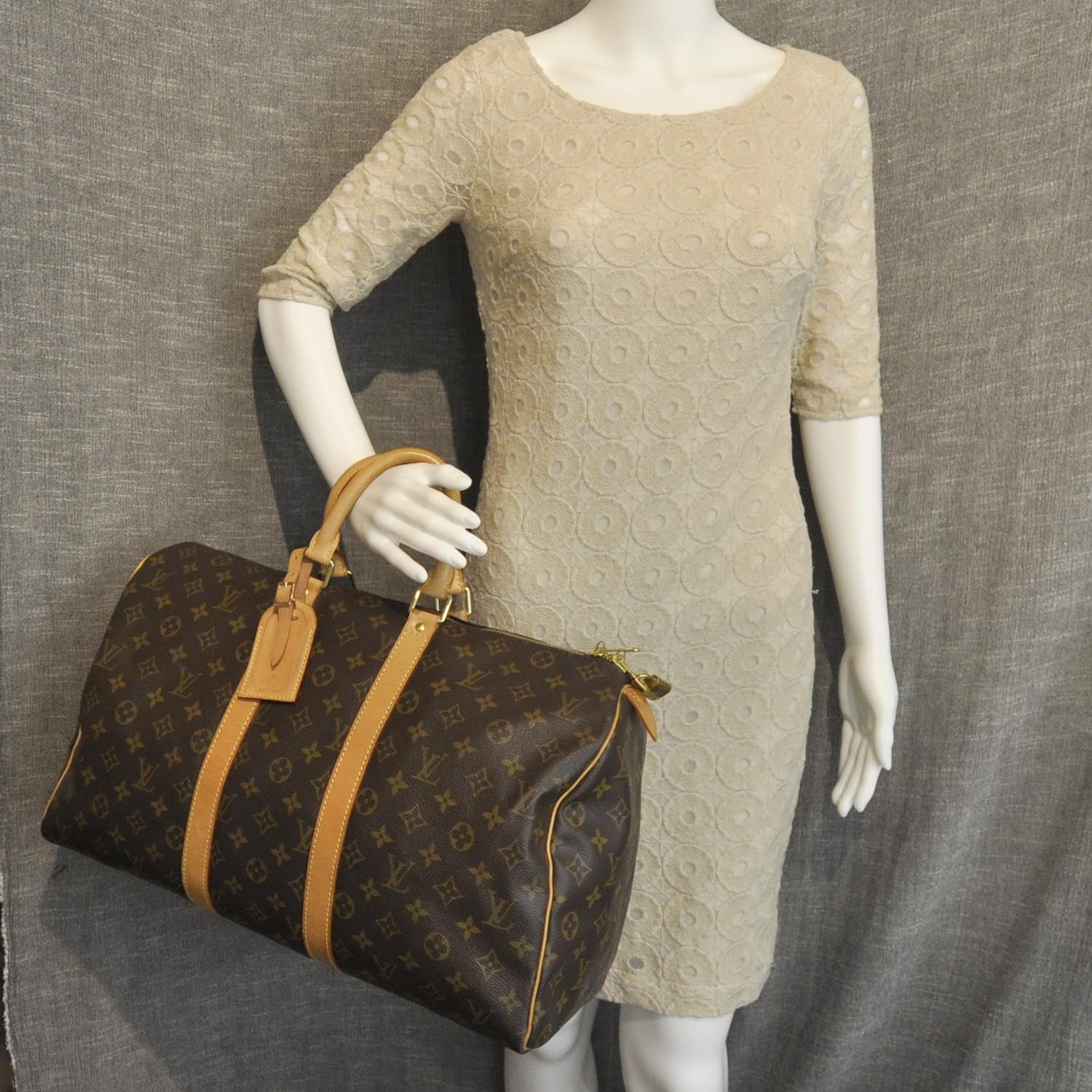 Louis Vuitton Monogram Keepall 45 2 of 9