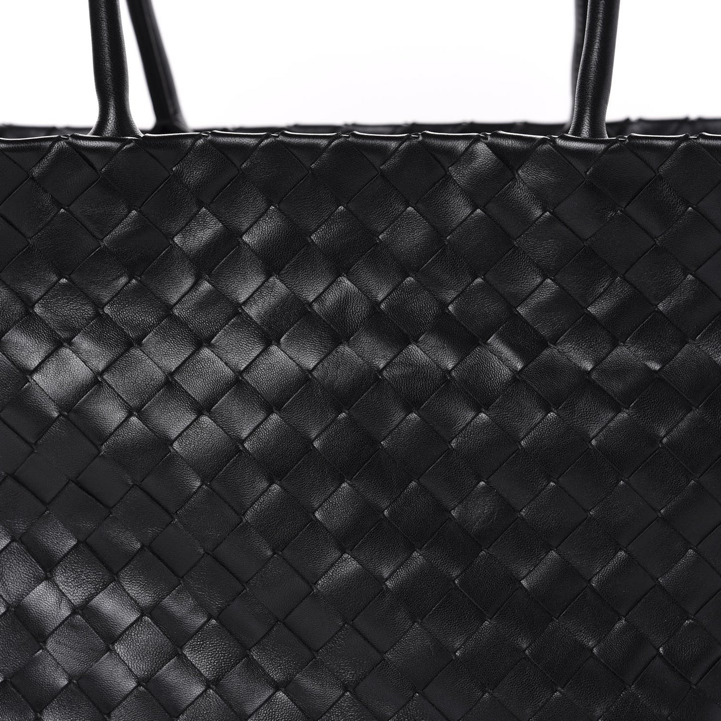 Nappa Intrecciato Tote Black