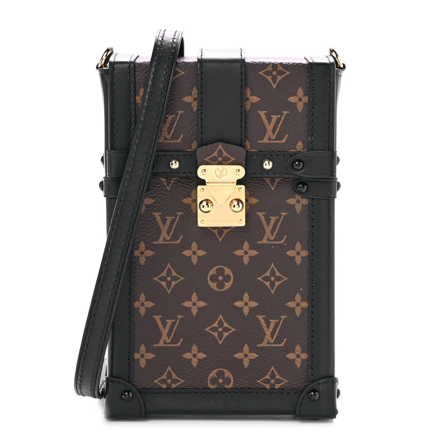 Monogram Pochette Trunk Verticale Black