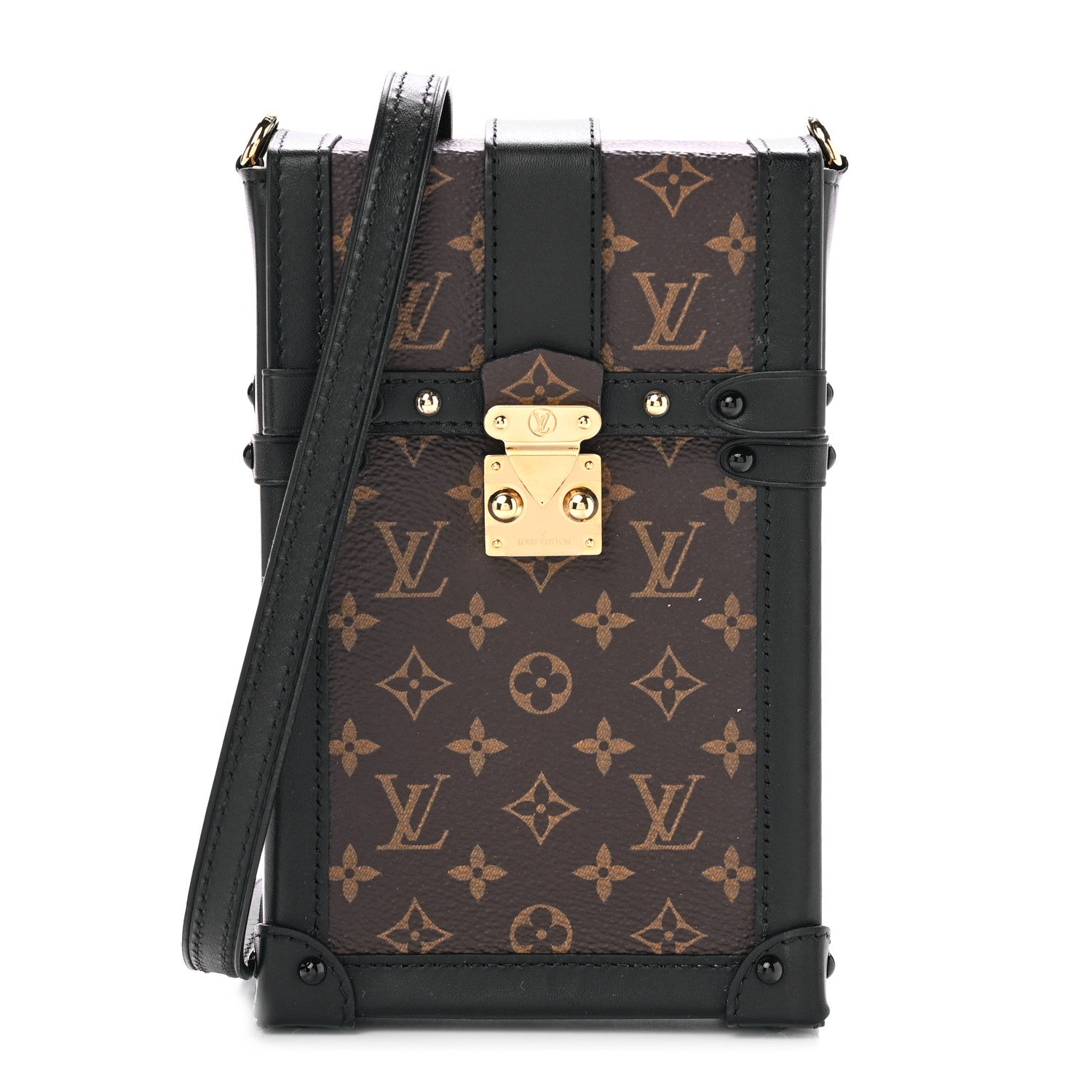 Louis Vuitton Monogram Pochette Trunk Verticale Black 1 of 8