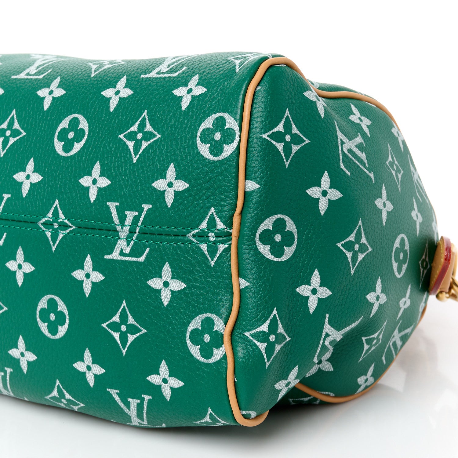 Louis Vuitton Calfskin Monogram Speedy P9 Bandouliere 25 Green