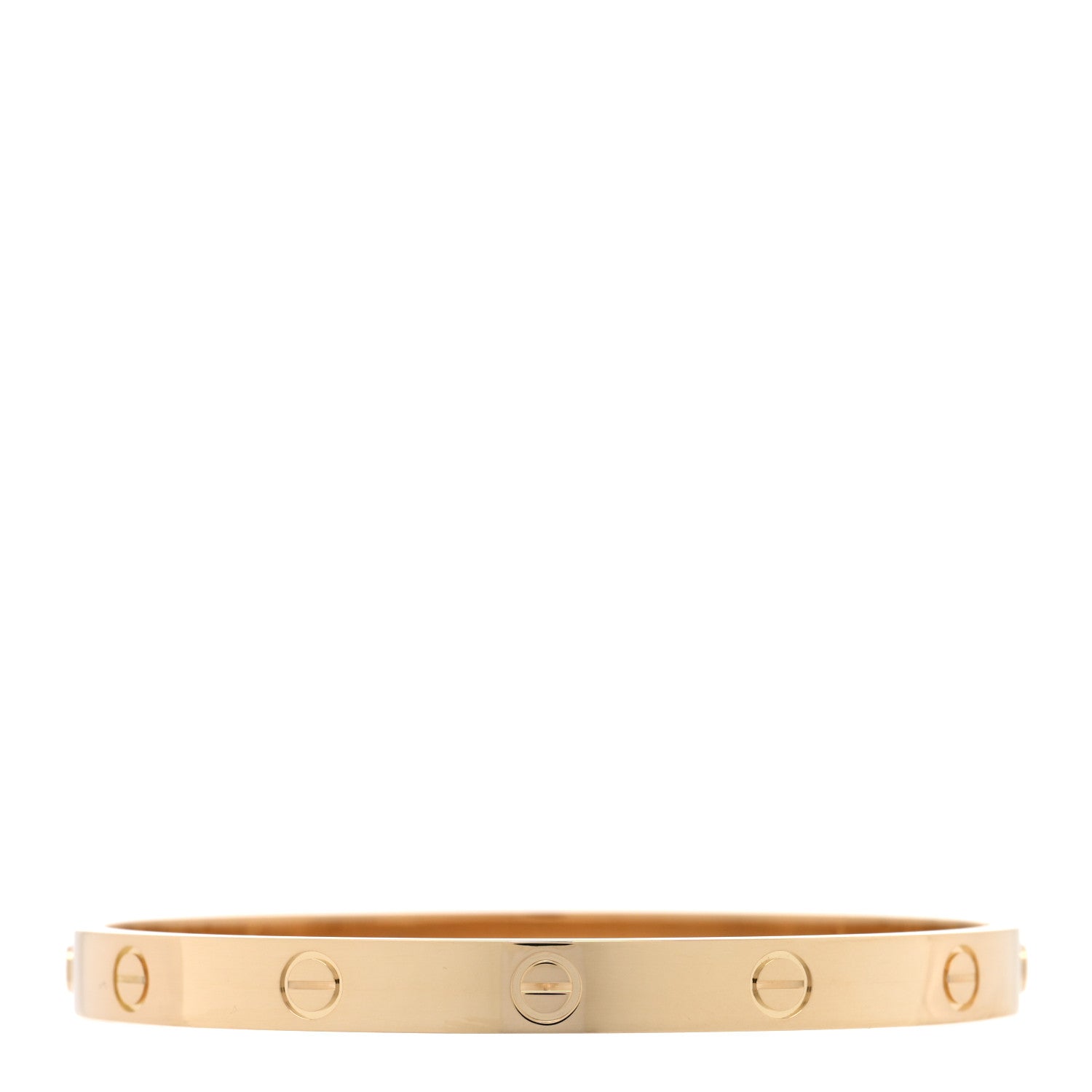 Cartier 18K Yellow Gold LOVE Bracelet 18 1 of 7