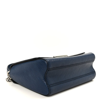 Louis Vuitton Epi Twist Shoulder Bag MM Navy 5 of 12