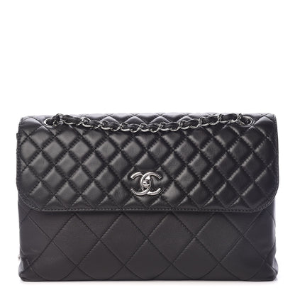 Chanel Calfskin Quilted In The Business Flap Bag Black 1 of 10