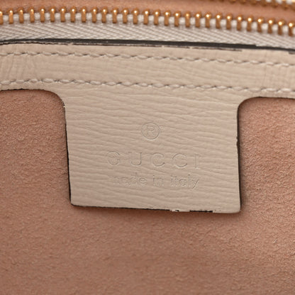 Gucci GG Supreme Monogram Small Horsebit 1955 Shoulder Bag Beige Mystic White 6 of 15