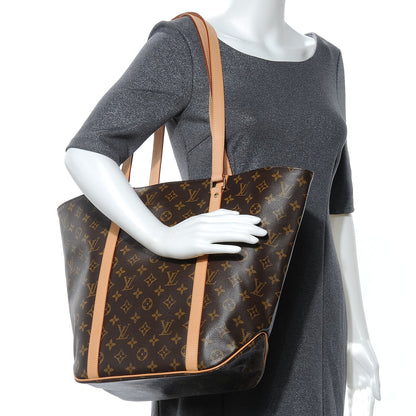 Louis Vuitton Monogram Sac Shopping Tote 2 of 7