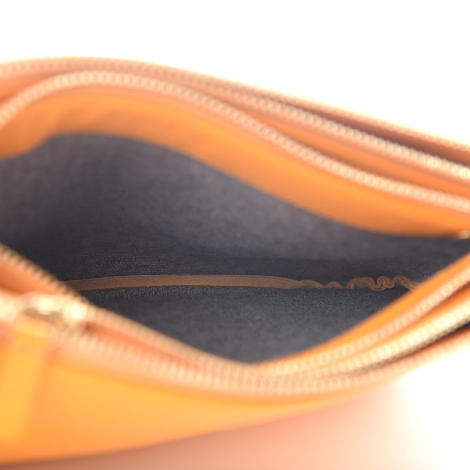 Celine Lambskin Small Trio Crossbody Bag Sunflower 5 of 10