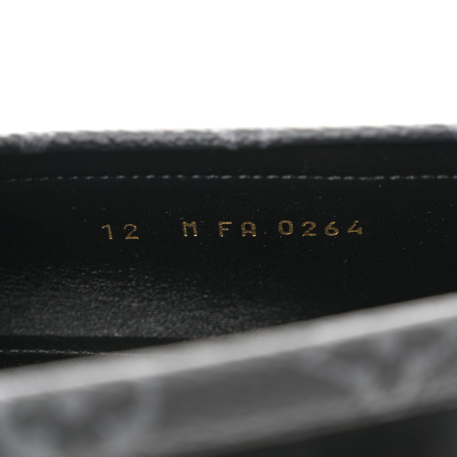 Louis Vuitton Calfskin Monogram Eclipse Mens Major Loafers 12 Black 9 of 10