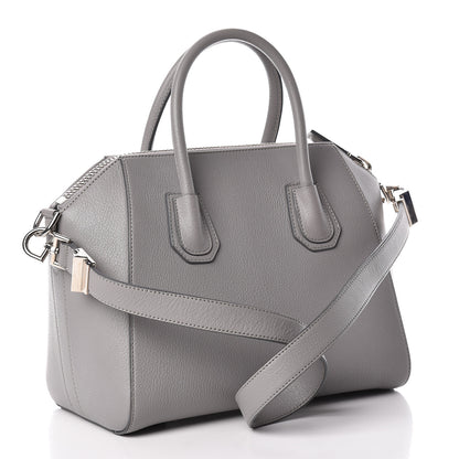 Givenchy Sugar Goatskin Small Antigona Pearl Grey 3 of 14