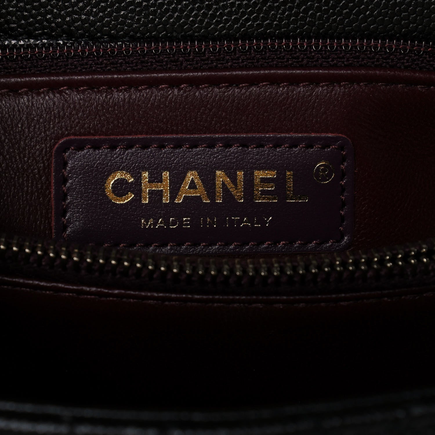 Chanel Caviar Quilted Small Coco Handle Flap Black 6 of 12