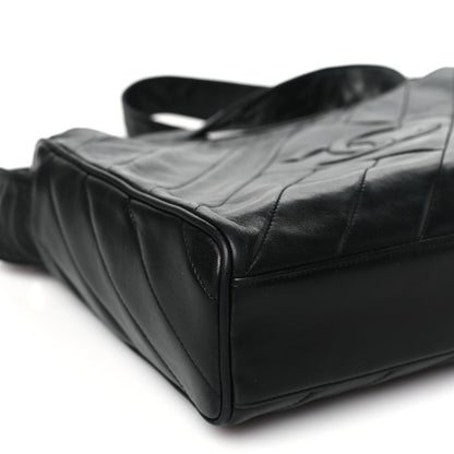 Chanel Lambskin Quilted CC Tassel Camera Case Black 10 of 12