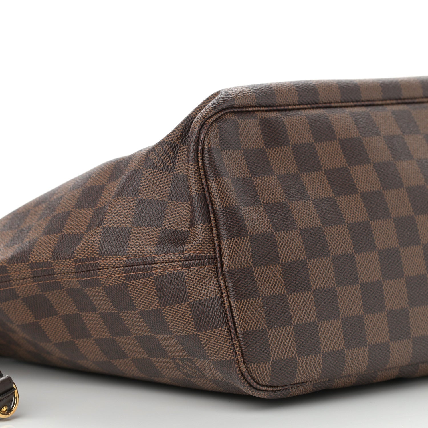 Louis Vuitton Damier Ebene Neo Neverfull MM Rose Ballerine 9 of 11