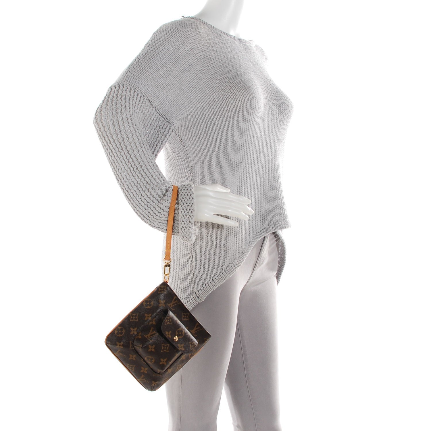 Louis Vuitton Monogram Partition Clutch 2 of 7