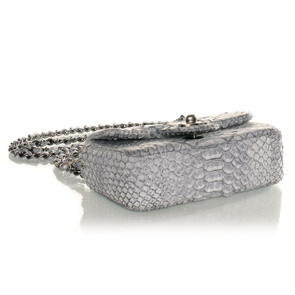 Chanel Python Extra Mini Flap Grey 3 of 7