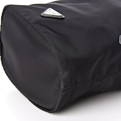 Prada Saffiano Tessuto Nylon Vela Bucket Wristlet Black 10 of 10