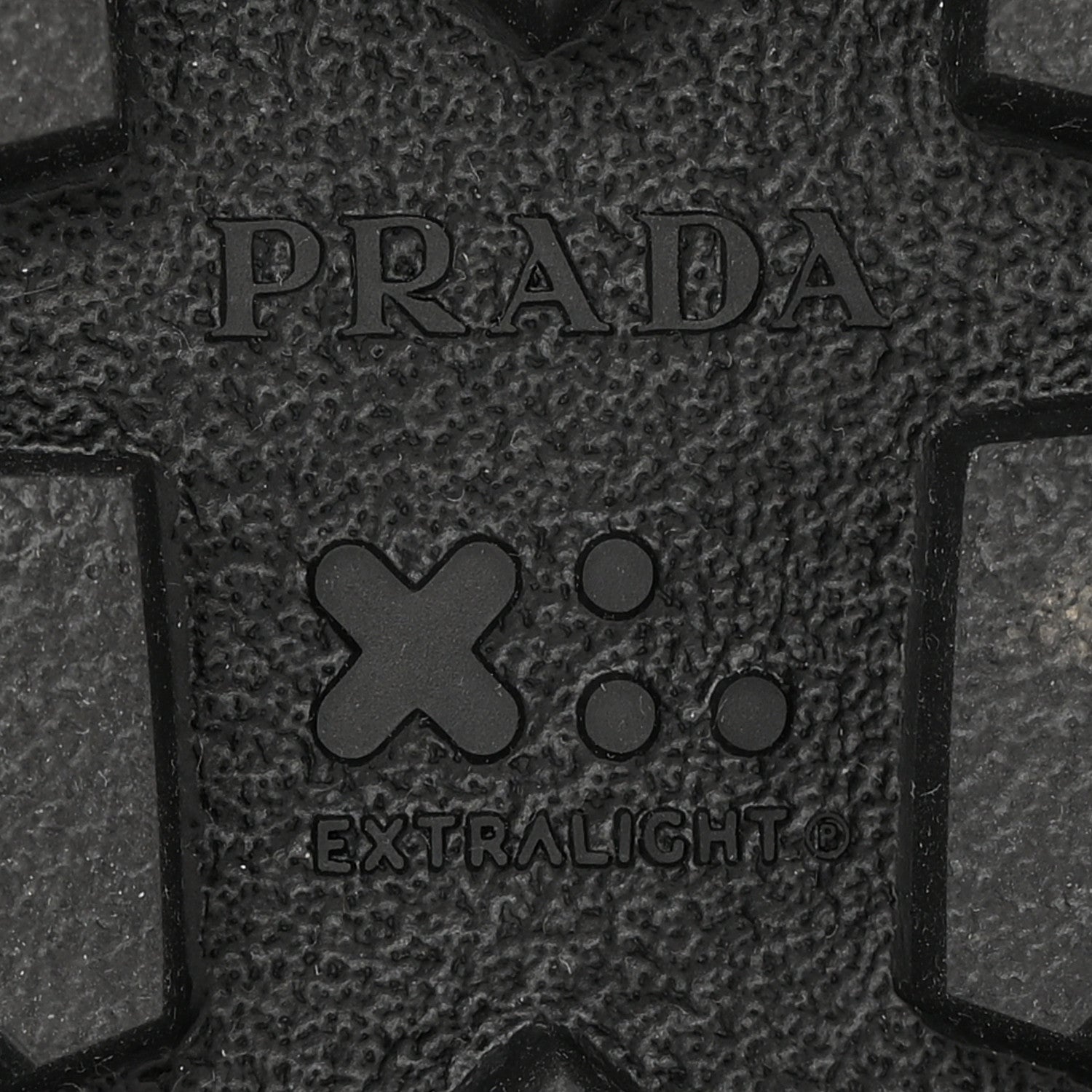 Prada Shearling Metal Triangle Logo Lug Sole 20mm Slide Sandals 41 Black 6 of 9
