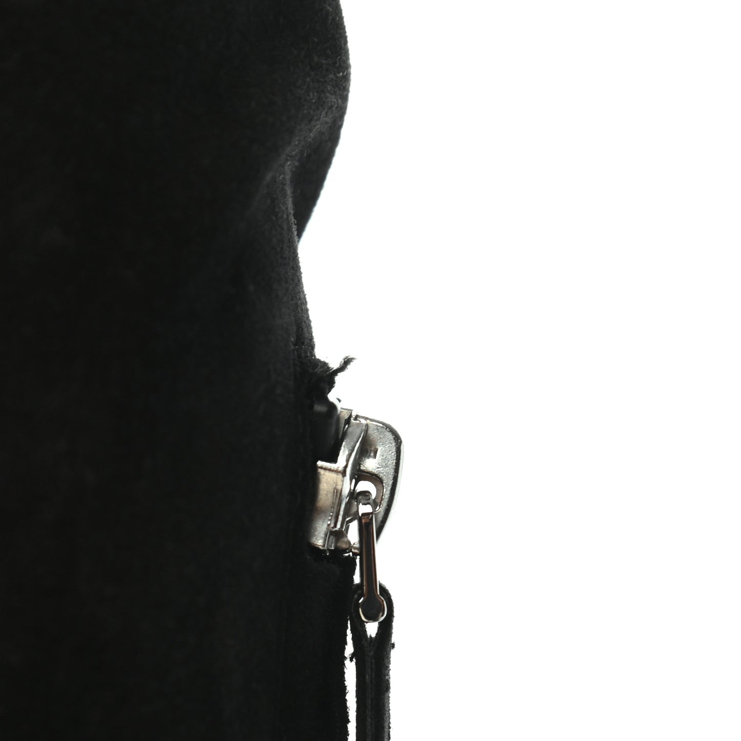 Suede Goatskin Decibel Thigh-High Boots 37.5 Black