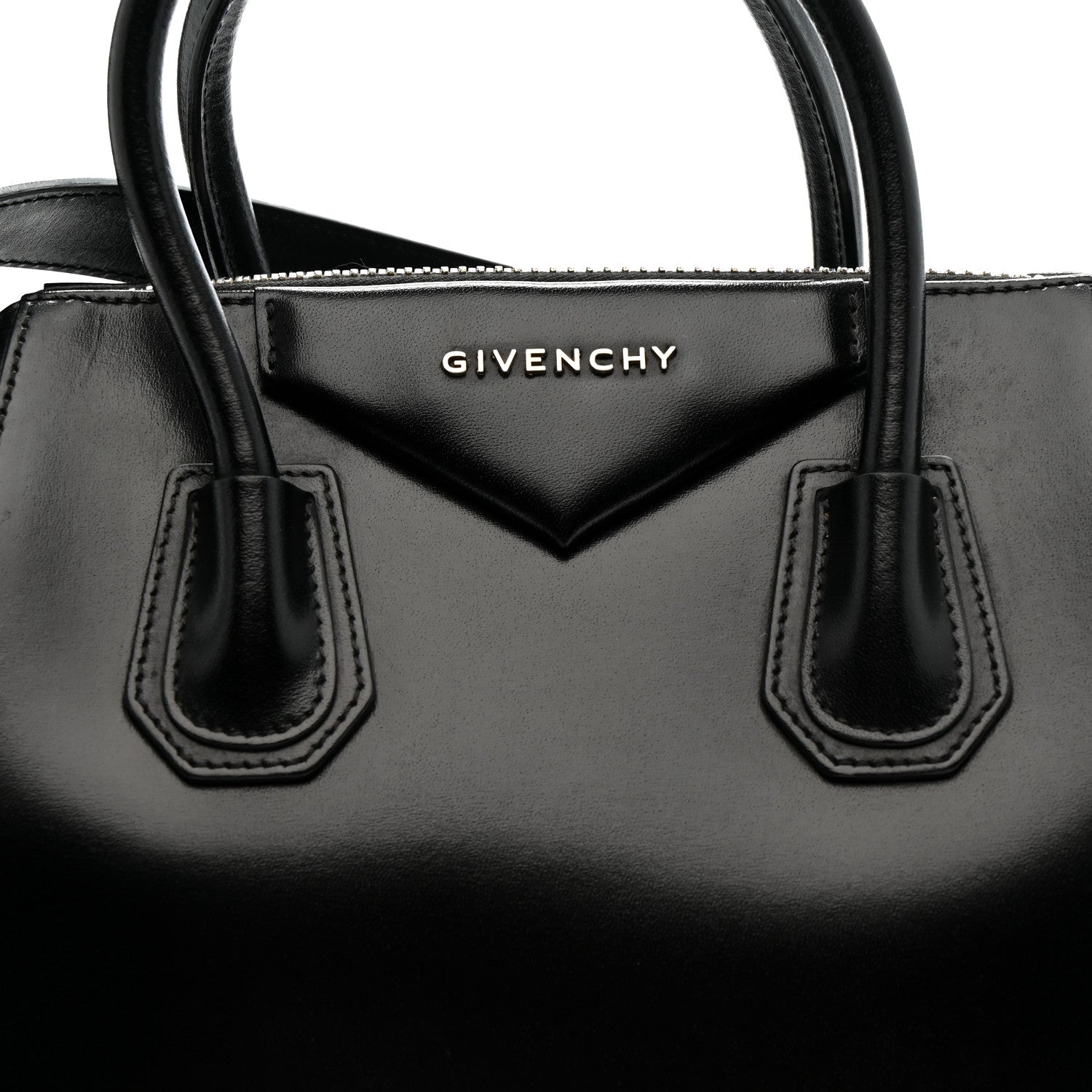 Givenchy Shiny Lord Calfskin Small Antigona Black 8 of 12