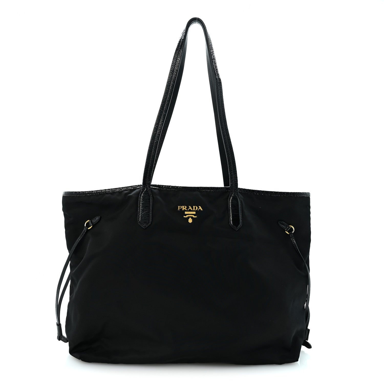 Prada Tessuto Nylon Tote Black 1 of 14