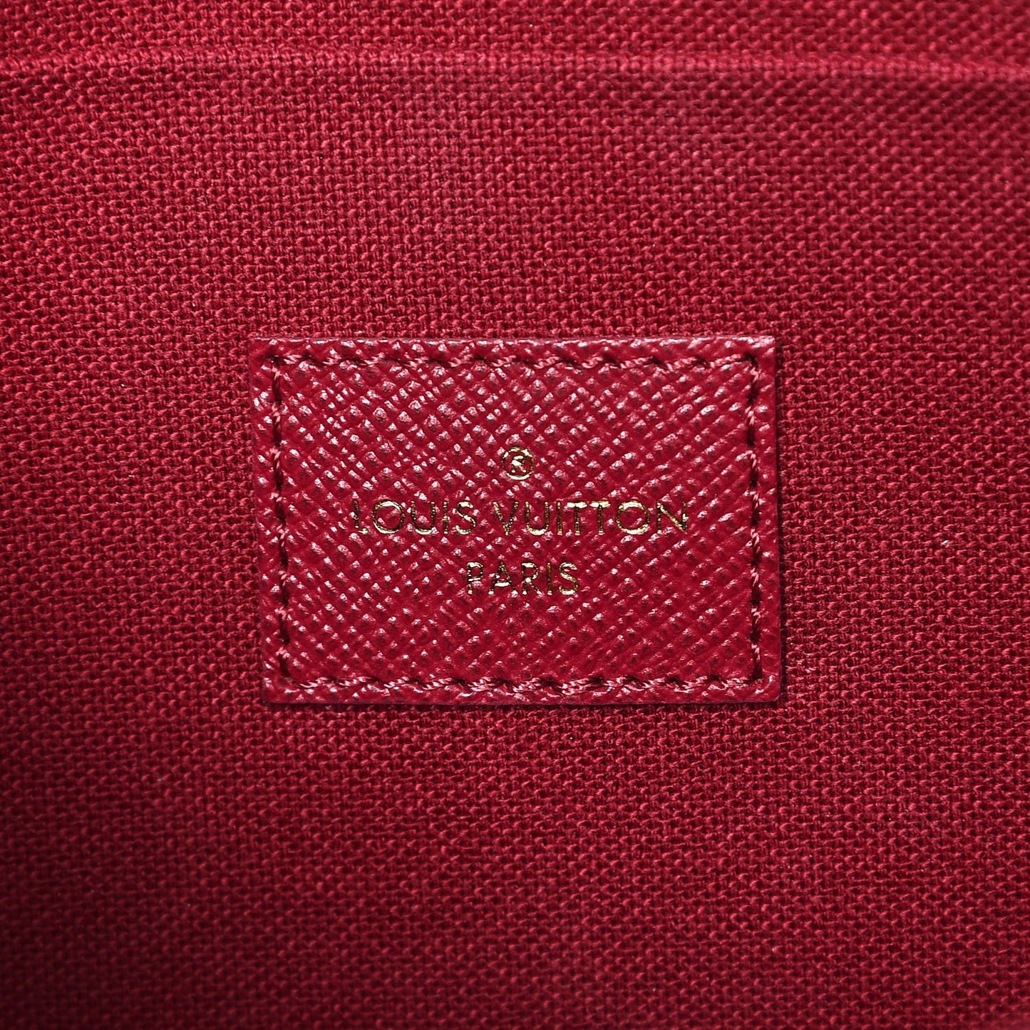 Monogram Pochette Felicie Chain Wallet Fuchsia